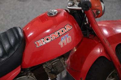 Lot 1980s Honda ATC110