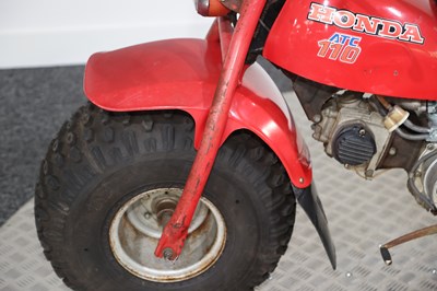 Lot 1980s Honda ATC110