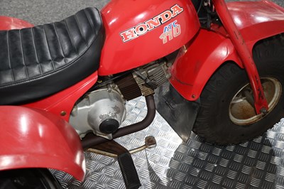 Lot 1980s Honda ATC110