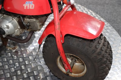 Lot 1980s Honda ATC110