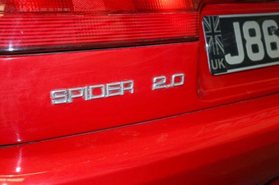 Lot 1997 Alfa Romeo Spider