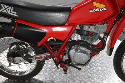 Lot 1986 Honda XL125