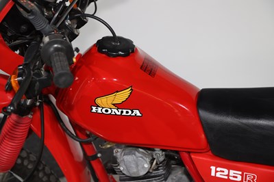 Lot 1986 Honda XL125