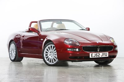 Lot 2003 Maserati 4200 Spyder Cambiocorsa