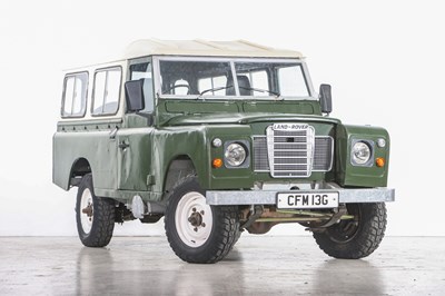Lot 1969 Land Rover 109 Series IIA