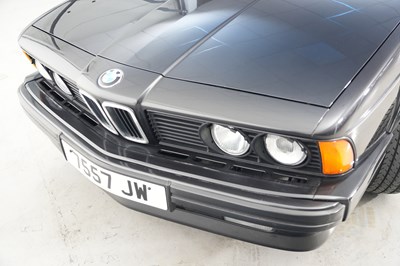 Lot 1988 BMW 635 CSi (E24) Highline