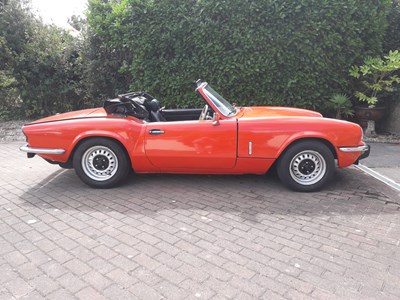 Lot 1980 Triumph Spitfire 1500