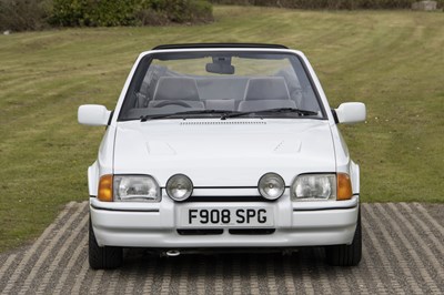Lot 19 - 1989 Ford Escort XR3i Cabriolet