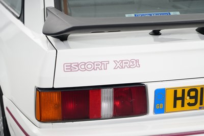 Lot 1990 Ford Escort XR3i