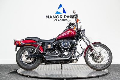 Lot 1993 Harley Davidson FXDWG Dyna Wide Glide