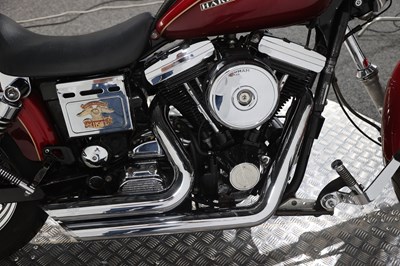 Lot 1993 Harley Davidson FXDWG Dyna Wide Glide