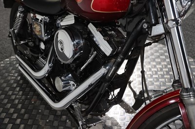 Lot 1993 Harley Davidson FXDWG Dyna Wide Glide