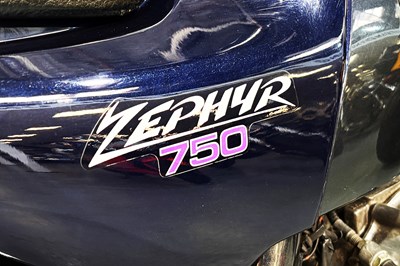 Lot 1992 Kawasaki Zephyr 750