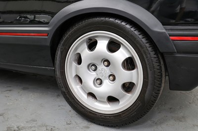 Lot 1989 Peugeot 205 GTI