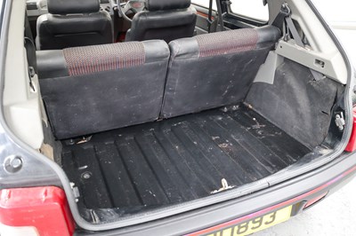 Lot 1989 Peugeot 205 GTI