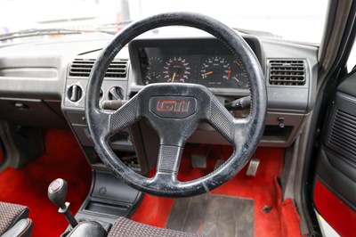 Lot 1989 Peugeot 205 GTI