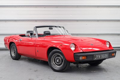 Lot 145 - 1975 Jensen Healey MK2 Convertible