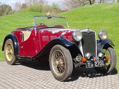 Lot 72 - 1935 Singer Nine Le Mans