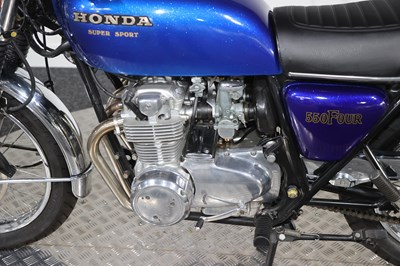 Lot 1975 Honda CB550F
