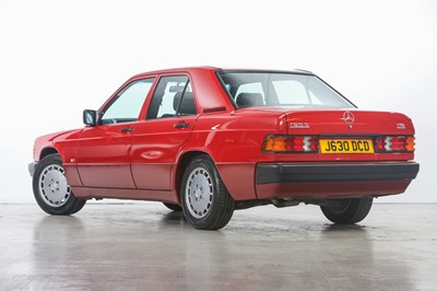 Lot 1991 Mercedes 190 E 1.8