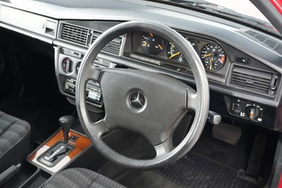 Lot 1991 Mercedes 190 E 1.8