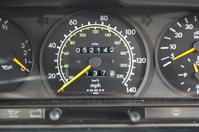 Lot 1991 Mercedes 190 E 1.8