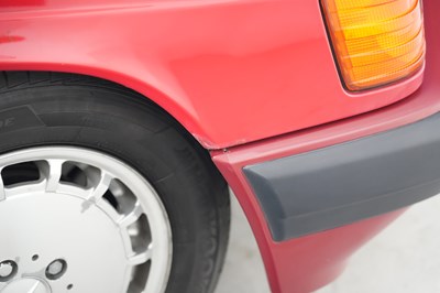 Lot 1991 Mercedes 190 E 1.8