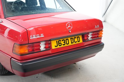 Lot 1991 Mercedes 190 E 1.8
