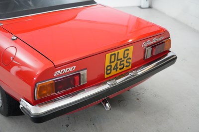 Lot 1976 Alfa Romeo 2000 Spider Veloce