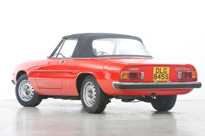 Lot 1976 Alfa Romeo 2000 Spider Veloce