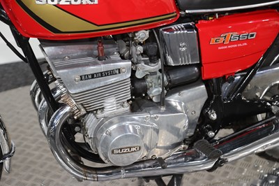 Lot 1974 Suzuki GT550
