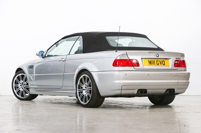 Lot 219 - 2006 BMW M3 (E46) 3.2 Convertible