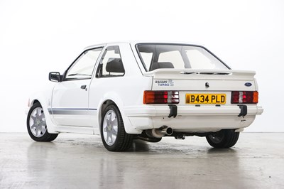 Lot 212 - 1985 Ford Escort RS Turbo