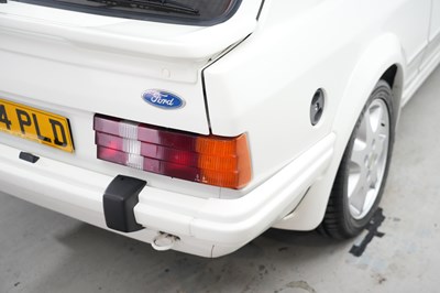 Lot 212 - 1985 Ford Escort RS Turbo