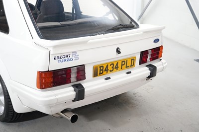 Lot 212 - 1985 Ford Escort RS Turbo