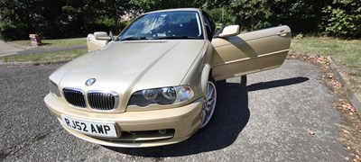 Lot 2002 BMW 325 Ci SE