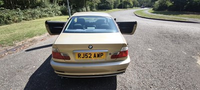 Lot 2002 BMW 325 Ci SE