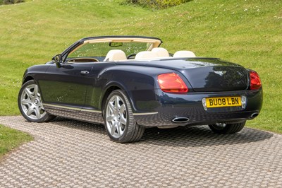 Lot 35 - 2008 Bentley Continental GTC Mulliner
