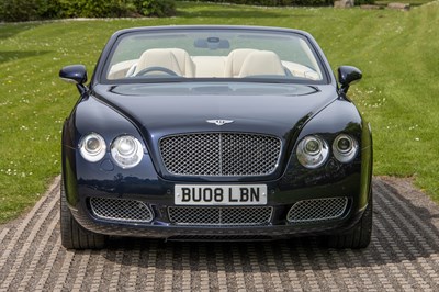 Lot 35 - 2008 Bentley Continental GTC Mulliner