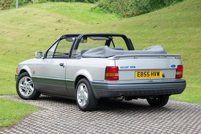 Lot 53 - 1988 Ford Escort XR3i Cabriolet