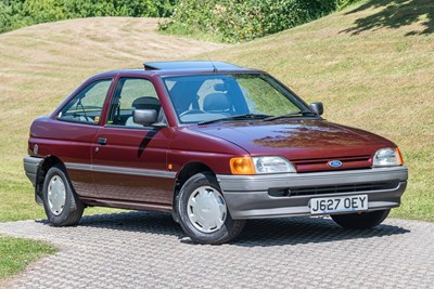 Lot 72 - 1991 Ford Escort 1.4 LX Quartz