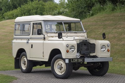 Lot 12 - 1969 Land Rover 88 Series IIA