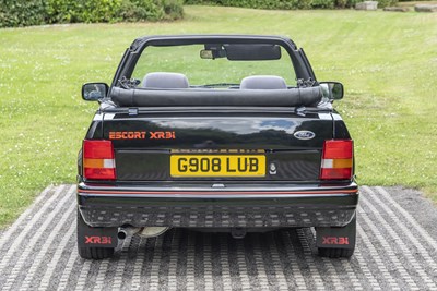 Lot 70 - 1989 Ford Escort XR3i Cabriolet