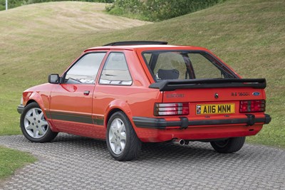 Lot 68 - 1983 Ford Escort RS 1600i