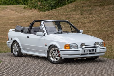 Lot 71 - 1989 Ford Escort XR3i Cabriolet