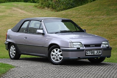 Lot 59 - 1990 Vauxhall Astra GTE Convertible