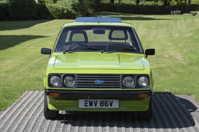 Lot 23 - 1980 Ford Escort RS2000