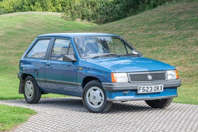 Lot 60 - 1989 Vauxhall Nova 1.2 L
