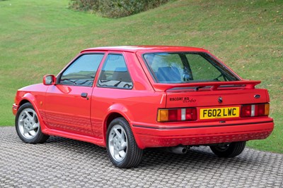 Lot 35 - 1988 Ford Escort RS Turbo
