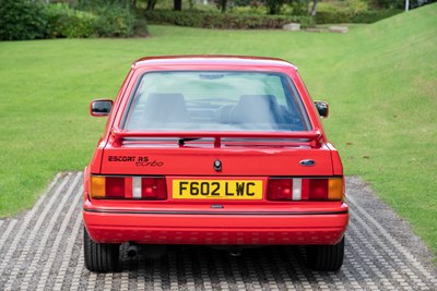 Lot 35 - 1988 Ford Escort RS Turbo